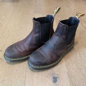 Dr. Martens Brown Leather Chelsea Boots